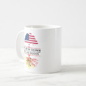 Amerikas Ground mit sizilianischer Roots-Tasse Kaffeetasse (Vorderseite Links)