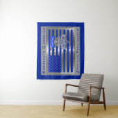 Amerikas Guardian American Paratrooper Wandteppich (Beispiel)