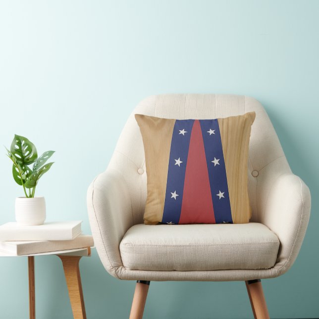 Amerikas Inspirierte Kunst | Fahnen, Jerseys und 4 Kissen (Stuhl )