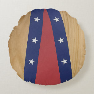 Amerikas Inspirierte Kunst Fahnen, Jerseys und 4 Rundes Kissen