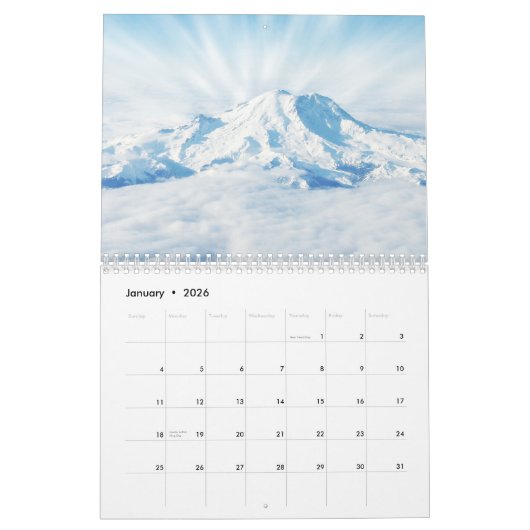Amerikas Kalender der Nationalparks (Jan 2026)