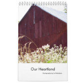 Amerikas Kerngebiet-Bauernhof-Fotografie Kalender (Titelbild)