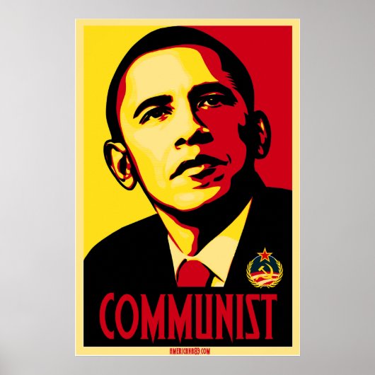 Amerikas kommunistisches Poster von Obama 83 (Vorne)