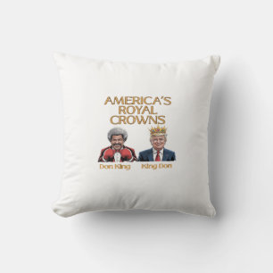 Amerikas Kronen und Don-Grafik Kissen