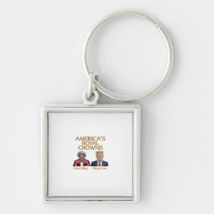 Amerikas Kronen und Don-Grafik Schlüsselanhänger