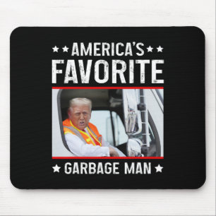 Amerikas Lieblings-Garge-Mann Lustiger Trump Garge Mousepad