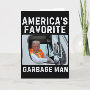 Amerikas Lieblings-Garge-Mann Trump Garge Truck Karte