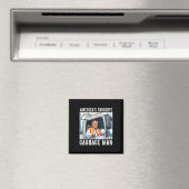 Amerikas Lieblingsgarbage-Mann Trump in Müll Magnet (In Situ (Geschirrspüler))