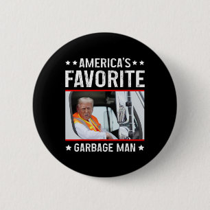 Amerikas Lieblingsgarge Man Funny Trump Garge Tru Button
