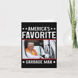 Amerikas Lieblingsgarge Man Funny Trump Garge Tru Karte