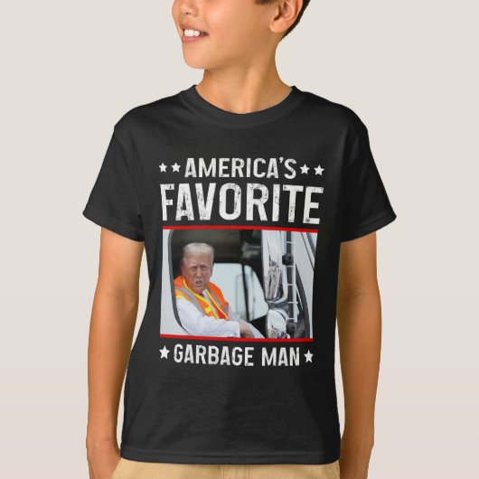 Amerikas Lieblingsgarge Man Funny Trump Garge Tru T-Shirt (Vorderseite)