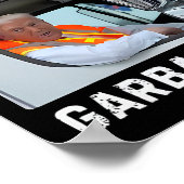 Amerikas Lieblingsmüll Trump Garbage Truck Poster (Ecke)