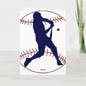 Amerikas Lieblingssportart Karte (Rückseite)