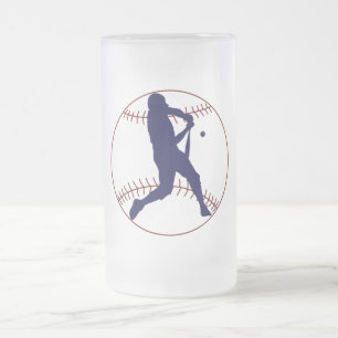 Amerikas Lieblingssportart Mattglas Bierglas
