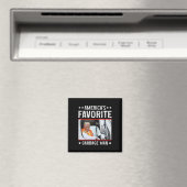 Amerikas liebster Müllmann Funny Trump Müll Magnet (In Situ (Geschirrspüler))