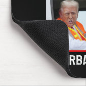 Amerikas liebster Müllmann Funny Trump Müll Mousepad (Ecke)