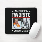 Amerikas liebster Müllmann Funny Trump Müll Mousepad (Mit Mouse)