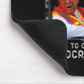 Amerikas liebster Müllmann hier, der aufräumt Mousepad (Ecke)