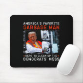 Amerikas liebster Müllmann hier, der aufräumt Mousepad (Mit Mouse)