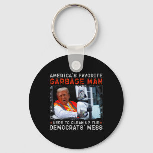 Amerikas liebster Müllmann hier, der aufräumt Schlüsselanhänger