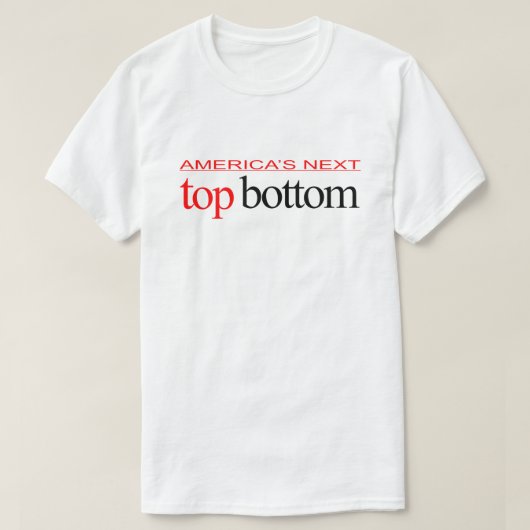 AMERIKAS NÄCHSTE TOP BOTTOM MODELL TV SHOW (Design vorne)