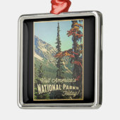 Amerikas Nationalparks Ornament Aus Metall (Links)