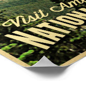 Amerikas Nationalparks Poster (Ecke)