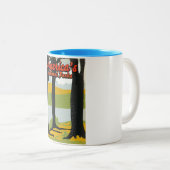 Amerikas Nationalparks Zweifarbige Tasse (VorderseiteRechts)