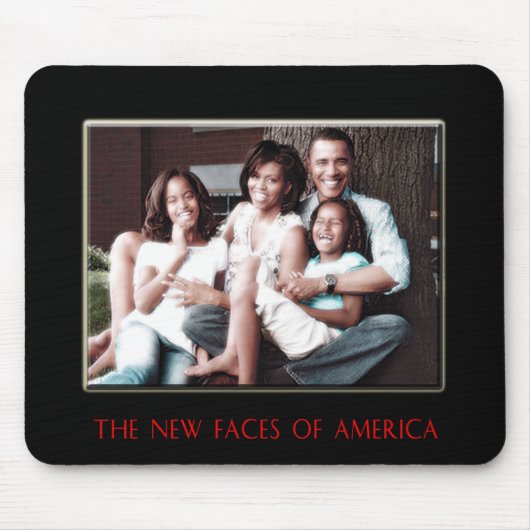 AMERIKAS NEUE ERSTE FAMILIE MOUSEPAD (Vorne)