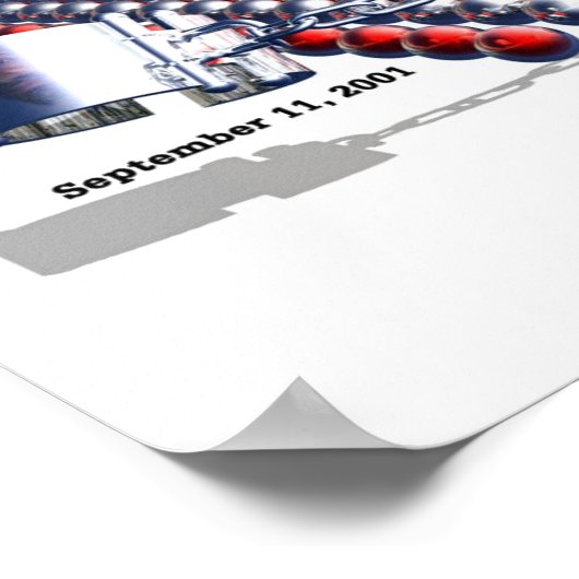 Amerikas neuer Krieg Poster (Ecke)