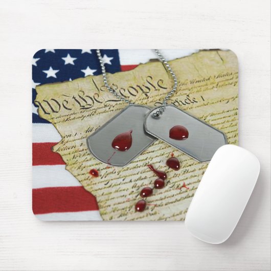 Amerikas Opfer Mousepad (Mit Mouse)