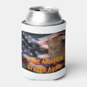Amerikas Orange-Katzenjubiläum Dosenkühler (Kanne Vorderseite)