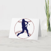 Amerikas Pastime Karte (Vorderseite)