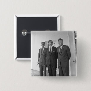 Amerikas Präsident John Kennedy & Brüder, Camelot Button