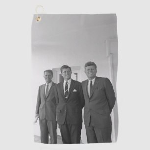 Amerikas Präsident John Kennedy & Brüder, Camelot Golfhandtuch