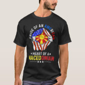 Amerikas Prix mazedoni T-Shirt (Vorderseite)