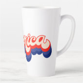 Amerikas Retro Stars Milchtasse (Rechts)