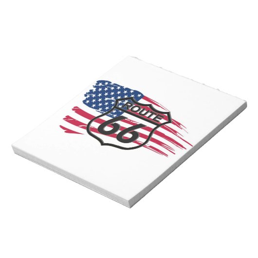 Amerikas Route 66 Notizblock (Rotiert)
