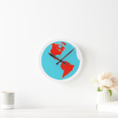 AMERIKAS RUNDE WANDUHR (Zuhause)