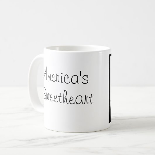 Amerikas Schatz - Tasse Sarahs Palin (Vorderseite Links)