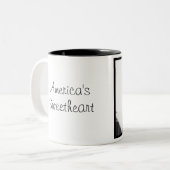 Amerikas Schatz - Tasse Sarahs Palin (Vorderseite Links)