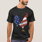 AMERIKAS SCHICKEN T-Shirt (Vorderseite)
