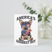 Amerikas schönster Hirte Postkarte (Stehend Vorderseite)