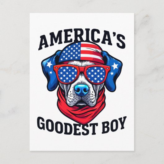 Amerikas schönster Junge Postkarte (Vorderseite)