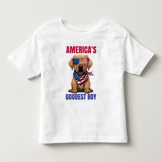 Amerikas schönstes Labrador Kleinkind T-shirt (Vorderseite)