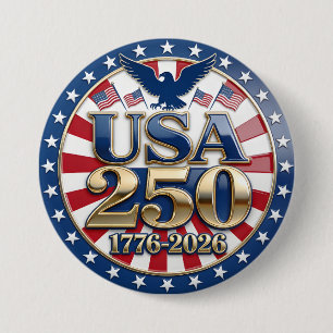 Amerikas Semiquincentennial 1776-2026 USA 250 Button