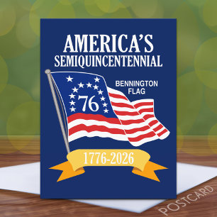 Amerikas Semiquincentennial 1776-2026 USA 250 Postkarte