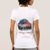 Amerikas starke Schlangen T-Shirt (Rückseite)
