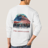Amerikas starke Schlangen T-Shirt (Rückseite)