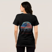 Amerikas starke Schlangen Tri-Blend Shirt (Rückseite voll)